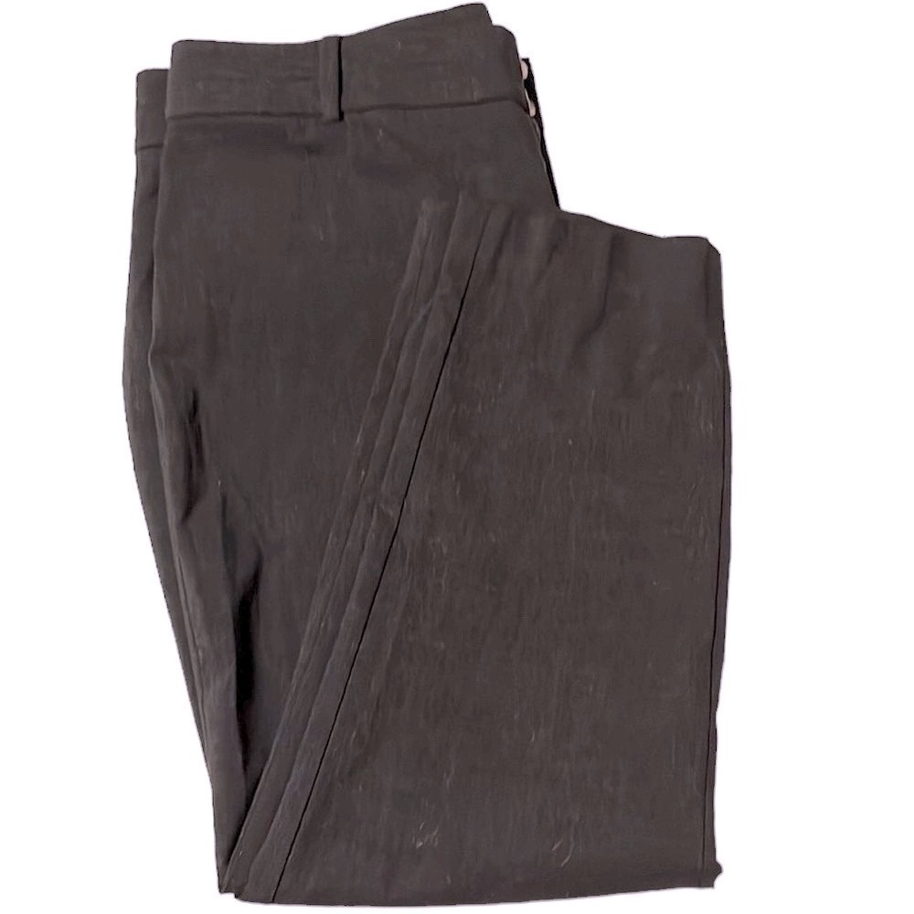 Calvin Klein black stretch ankle/cropped pants Sz 14